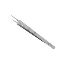 BST-19 Fine pince à épiler à fil flottant coude de téléphone portable allongé ultra-pointu Plus pince à épiler dure