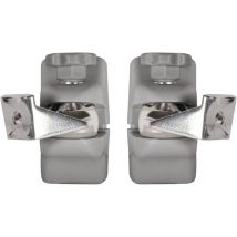 7 cm Heimkinolautsprecher-Wandhalterungs-Set Mountlogic Farbe: Silber