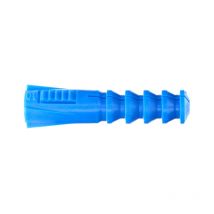 50 Chevilles plastiques multi-matériaux sans collerette Ø10x48