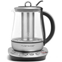 2in1 wasserkocher-teekanne 1,2l 1300w edelstahl Riviera&bar BTH540