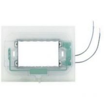 Bticino - Cofrel 23591 - Bracket bright rectangular 3 Modules to screw
