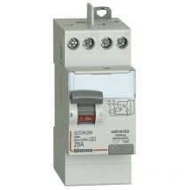 Disjoncteur différentiel 25A 30MA G723AC25H - Bticino