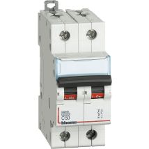 FA81NC50 Disjoncteur magnétothermique C50 1P+N 2M 4500A - Bticino