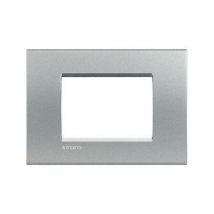 Livinglight plate 3 modules colour tech lna4803te - Bticino