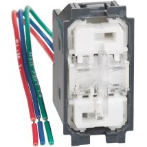 K4027H Commutatore illuminato 1P a pulsante con posizione 1-0-2 living now - Bticino
