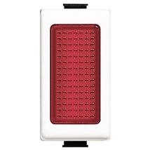 Module douille en verre rouge Bticino Matix AM5060R