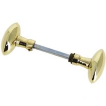 Bouton double antique en laiton poli carré de 6 mm - devismes - 1256 Select