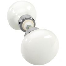 Merigous - Bouton double rond 56 carré de 6mm finition nickelé V320311100G