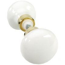 Bouton double rond 56 carré de 7mm finition laiton - MERIGOUS - V321211100G