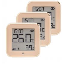 Shelly - bu Plug & Play, Plus h&t Gen. 3 Mocha 3erPack (BUSHYHT4)