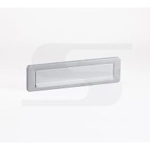 Placca Imbucalettere Silmec S660 Cromo Satinato Mm.275x75 Cod.10-660.68