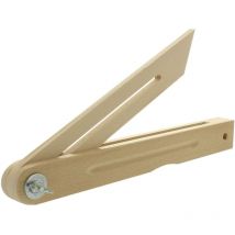 Buchenholzschmiege 60 cm - mit Langloch in der Zunge