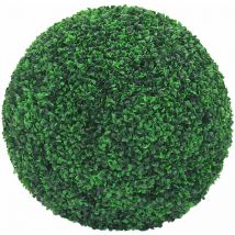 Decovego - Deko Buchsbaum 55 cm Künstlich Buchsbaumkugel Kugel Künstliche Pflanzen Pflanze Buchskugel Kunstpflanze Buchskugel