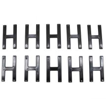 Buchstabe H Für Tiflex-kennzeichen H45mm Neu Für Motorrad