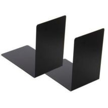 Buchstütze 9 x 14 x 14 cm (b x h x t) Metall pulverbeschichtet schwarz 2 St./Pack.