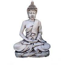 Buda de jardín Amor 73cm. hormigón piedra Naranja