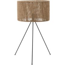 7hsevenon - Lampe à poser Budi Beige 30x55cm Deco