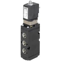 00132465 Electrovanne pneumatique 5/2 voies 32mm G1/4 2-8bar 2W 24V - Bürkert