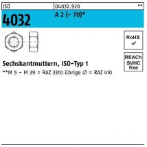 Sechskantmutter iso 4032 m 30 a 2