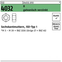 Sechskantmutter iso 4032 m 3 8 galvanisch verzinkt
