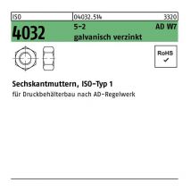 Bufab - Sechskantmutter iso 4032 m 16 5-2 ad W7 galvanisch verzinkt