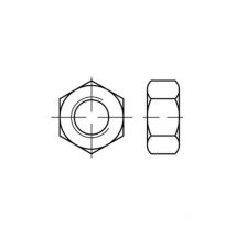 Sechskantmutter iso 4032 m 8 x 1,25 Stahl galvanisch verzinkt 1000 Stk