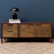 Chehoma - Buffet 2 portes 2 tiroirs Saïgon 56x140x44cm