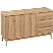 Five Simply Smart - Buffet 2 portes et 3 tiroirs Liam en Bois