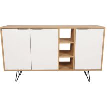 Cotecosy - Buffet 3 nichos y 3 puertas L142 cm - Clara