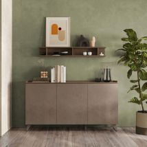 Buffet 3 portes 181 cm mercure bronze - Polan