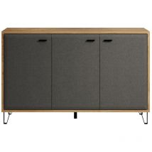 Les Tendances - calicosy - Buffet 3 portes L144 cm - blanshe