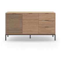 Buffet 3 Türen und Metallfüße Ariel - L140 cm