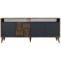 Aparador 4 puertas L180 cm - Milan