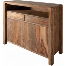 Massivmoebel24 - Buffet 120x45 Palissandre huilé Gris taupe bueno 2005 - gris