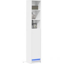 Buffet, Bahut, Meubles de rangement, Commodes avec led blanc 36x32,5x200 cm bois d'ingénierie WFE226458 Maison Chic