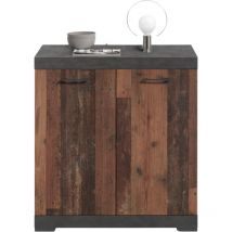 Buffet con 2 porte e ripiano interno L80cm - Bristol
