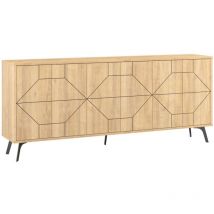 Buffet con 6 ante decorate L184 cm - Dune
