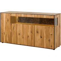 Massivmoebel24 - Buffet 160x45x86 en bois de Chêne naturel huilé starnberg 15