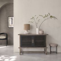 Berah Getah - Buffet en bois recyclé massif 120 cm