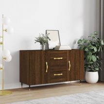 Maison Chic - Buffet Meuble de rangement Armoire de cuisine chêne marron 100x36x60 cm bois d'ingénierie 11086