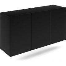 Petits-meubles - Buffet mural 3 portes Idao Noir