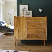 Berah Getah - Buffet en bois de mindi massif 105 cm
