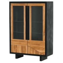 Buffet vitrine en bois fairlie