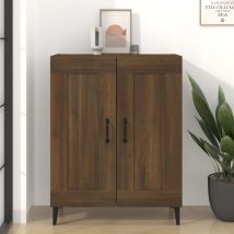 Design In - Buffet,Meuble de Rangement,Bahut pour Salon, Salle à Manger, Cuisine chêne marron 69,5x34x90 cm bois d'ingénierie CFW532269