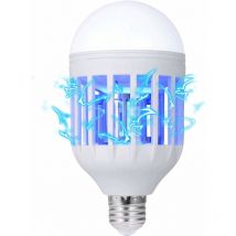 Ormromra - gloue Bug Zapper Bulb, 2 in 1 uv led Mosquito Killer Lamp Electronic Insect and Fly Killer