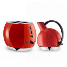 Giulietta Kettle and Romeo Toaster Set Red - Bugatti