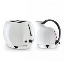 Giulietta Kettle and Romeo Toaster Set White - Bugatti