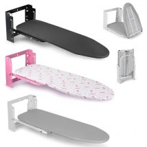 Bügelbrett Klappbar Mit Wandmontage Ist Höhenverstellbar, Ironing Board Mit Abnehmbarem Hitzebeständigem Platzsparende Bügelbretter Für Wäschereien 92