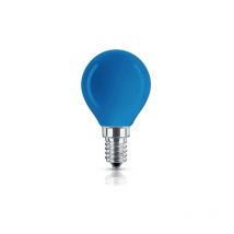 Trade Shop - Lampadina Led E14 Mini Globo 220v Color Verde Blu Viola Bianco Caldo Freddo 2w -