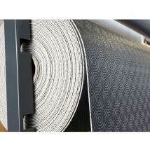 Bulgomme Anthracite/Gris - Imperméable - 350 x 140 cm - anthracite .